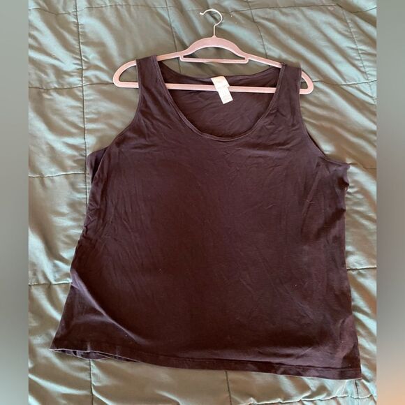 H&M Black Basics Tank Top Size XXL - Picture 6 of 6
